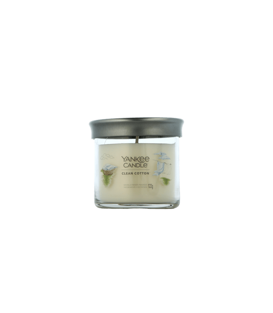 Yankee Candle Signature Tumbler Clean Cotton (122 g)