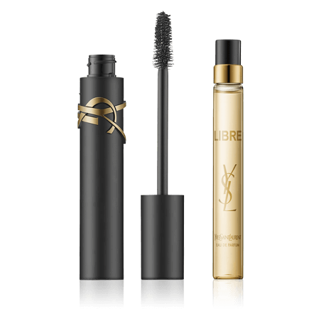 Yves Saint Laurent Lash Clash Extreme Volume Mascara Set mit Libre Travel Spray