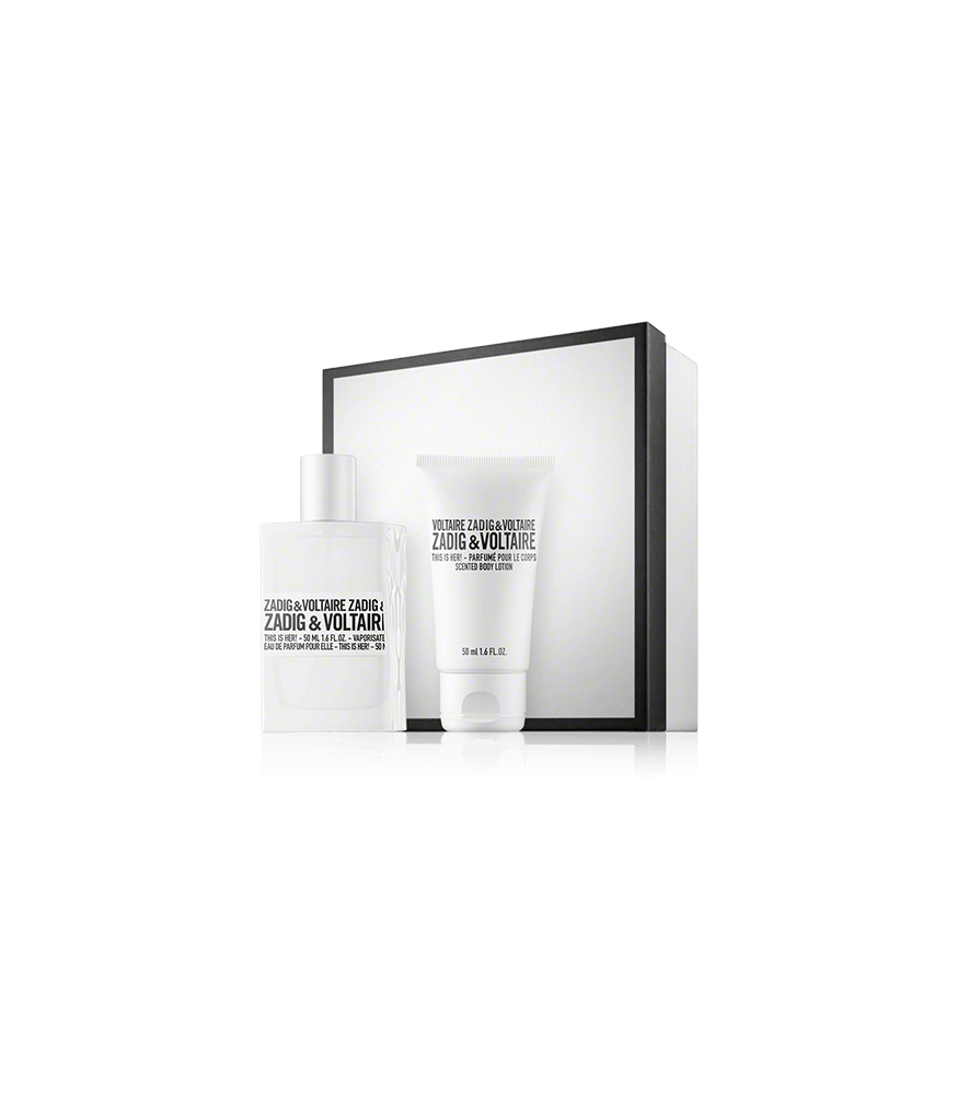 Zadig & Voltaire This is Her! 50 ml EdP Set mit Body Lotion