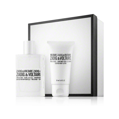 Zadig & Voltaire This is Her! 50 ml EdP Set mit Body Lotion