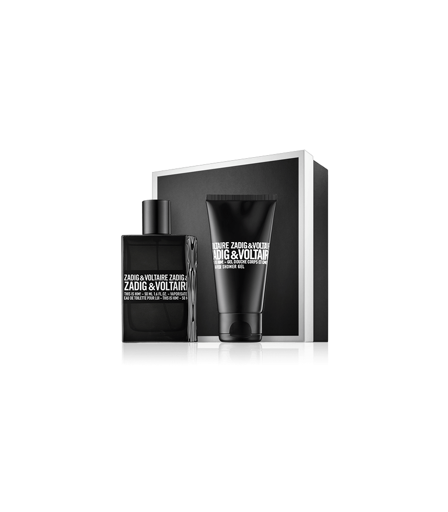 Zadig & Voltaire This is Him! 50 ml EdT Set mit All Over Shower Gel