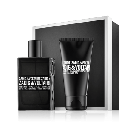 Zadig & Voltaire This is Him! 50 ml EdT Set mit All Over Shower Gel
