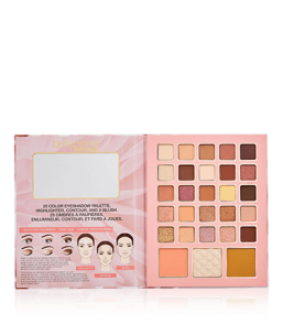 Bellapierre Cosmetics Eye and Face Book Satin Rose (42