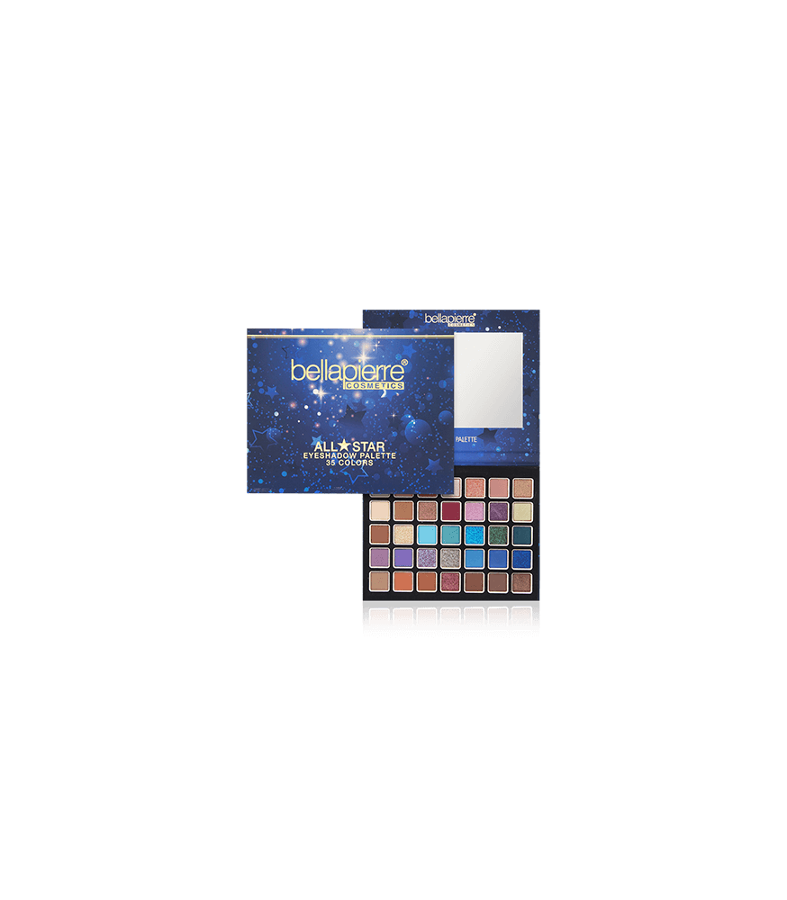 Bellapierre Cosmetics Eyeshadow Palette All-Stars 35 Color Palette (38 g)