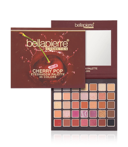 Bellapierre Cosmetics Eyeshadow Palette Cherry Pop 35 Color Palette (38 g)