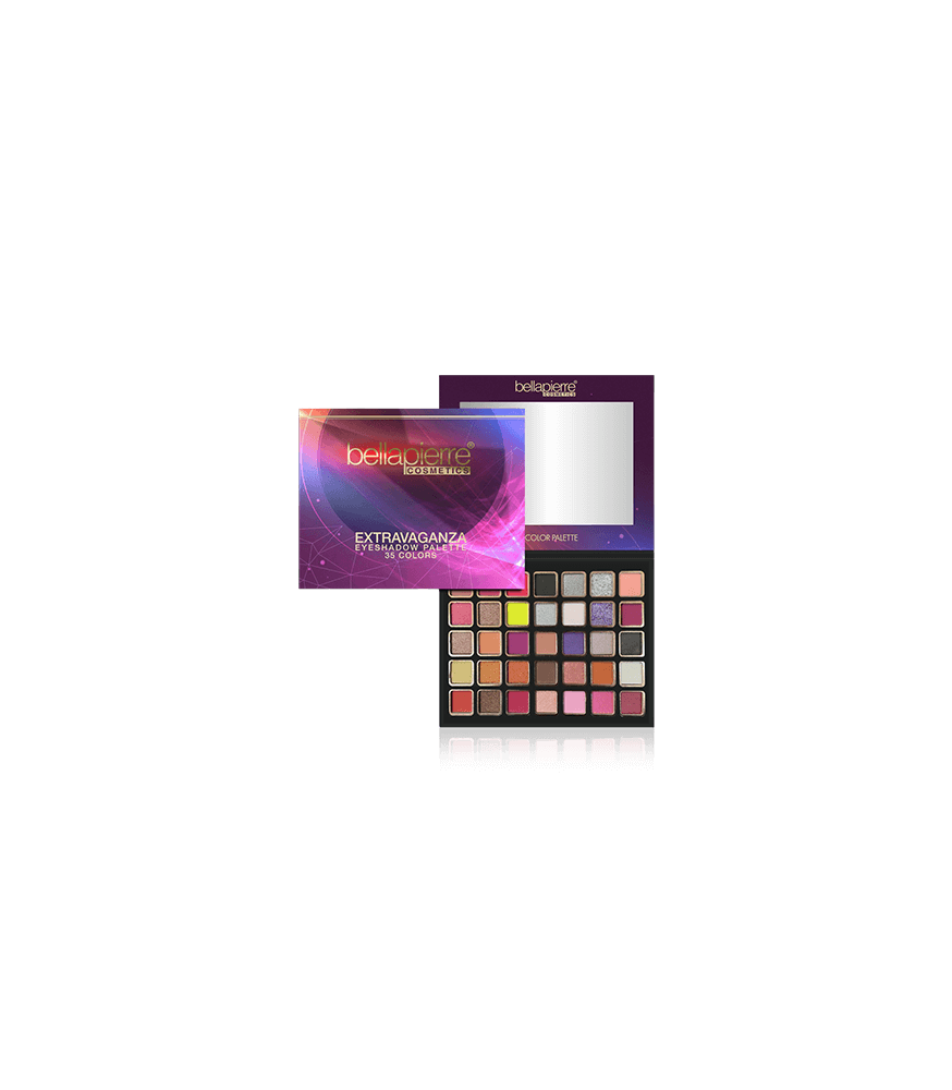 Bellapierre Cosmetics Eyeshadow Palette Extravaganza 35 Color Palette (38 g)
