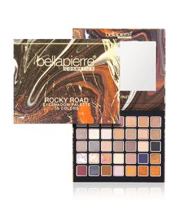 Bellapierre Cosmetics Eyeshadow Palette Rocky Road 35 Color Palette (38 g)