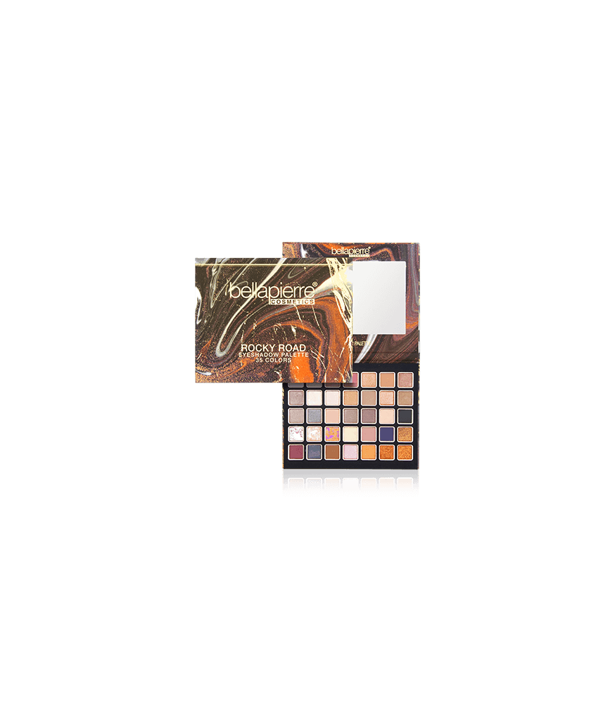 Bellapierre Cosmetics Eyeshadow Palette Rocky Road 35 Color Palette (38 g)