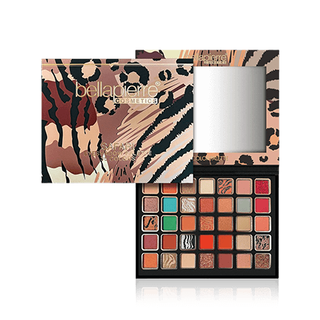 Bellapierre Cosmetics Eyeshadow Palette Safari 35 Color Palette (38 g)