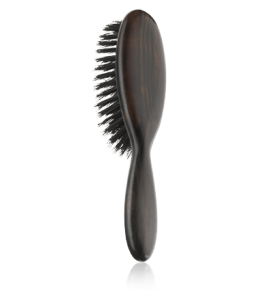 Acca Kappa Brushes Parigina Hair Brush - Ebony Wood - Black Natural Bristles