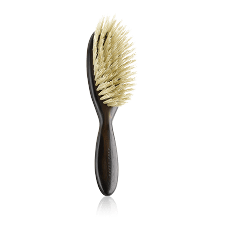 Acca Kappa Brushes Parigina Hair Brush - Ebony Wood - White Natural Bristles