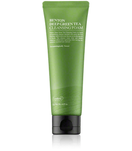 Benton Deep Green Tea Cleansing Foam (120 g)