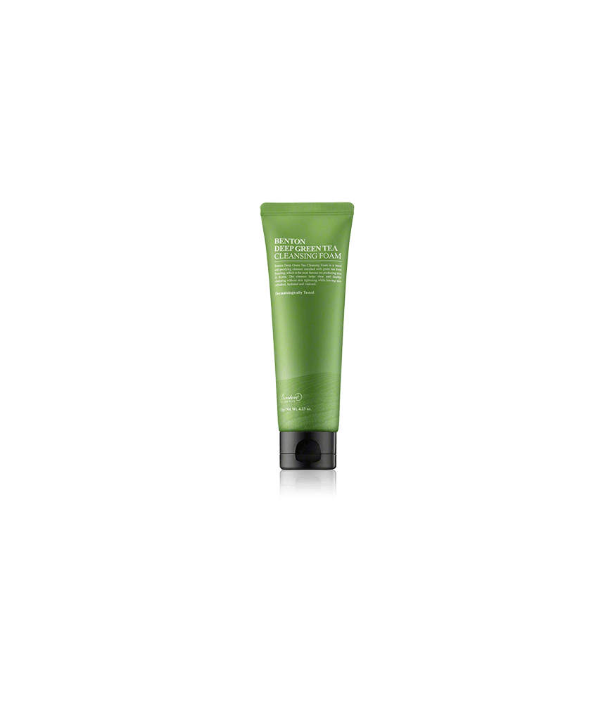 Benton Deep Green Tea Cleansing Foam (120 g)