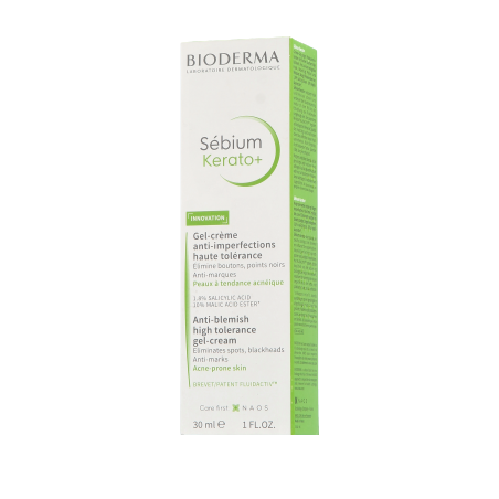 Bioderma Sébium Kerato+ Anti-Blemish High Tolerance Gel-Cream (30 ml)