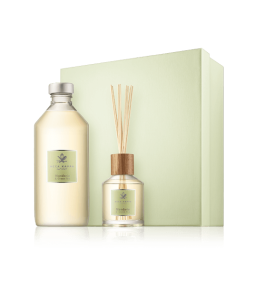 Acca Kappa Mandarin & Green Tea Set mit Home Diffuser & Refill