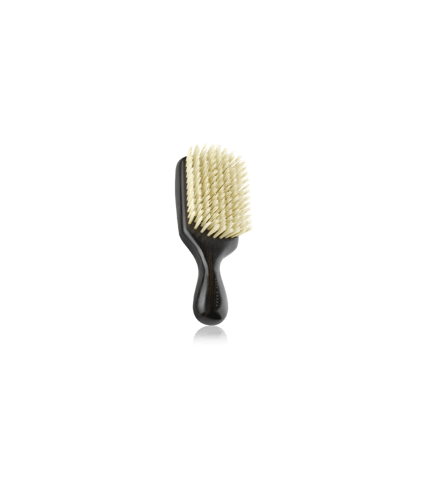 Acca Kappa Men's Grooming Club Style Hair Brush with White Bristles