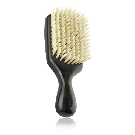 Acca Kappa Men's Grooming Club Style Hair Brush with White Bristles