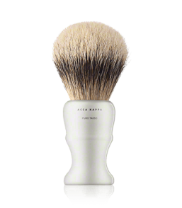 Acca Kappa Men's Grooming Shaving Brush - High Quality Resin - Ivory Color - Pure Badger - Medium