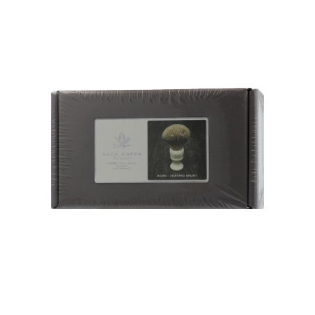 Acca Kappa Men's Grooming Shaving Brush - High Quality Resin - Ivory Color - Pure Badger - Small