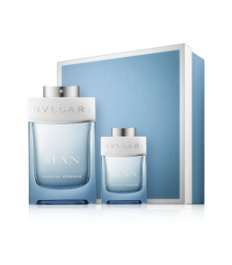 Bvlgari Man Glacial Essence 100 ml EdP Set mit Mini EdP