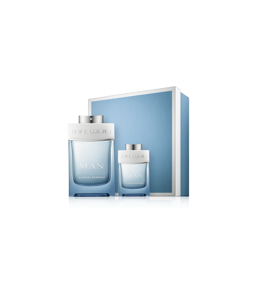 Bvlgari Man Glacial Essence 100 ml EdP Set mit Mini EdP