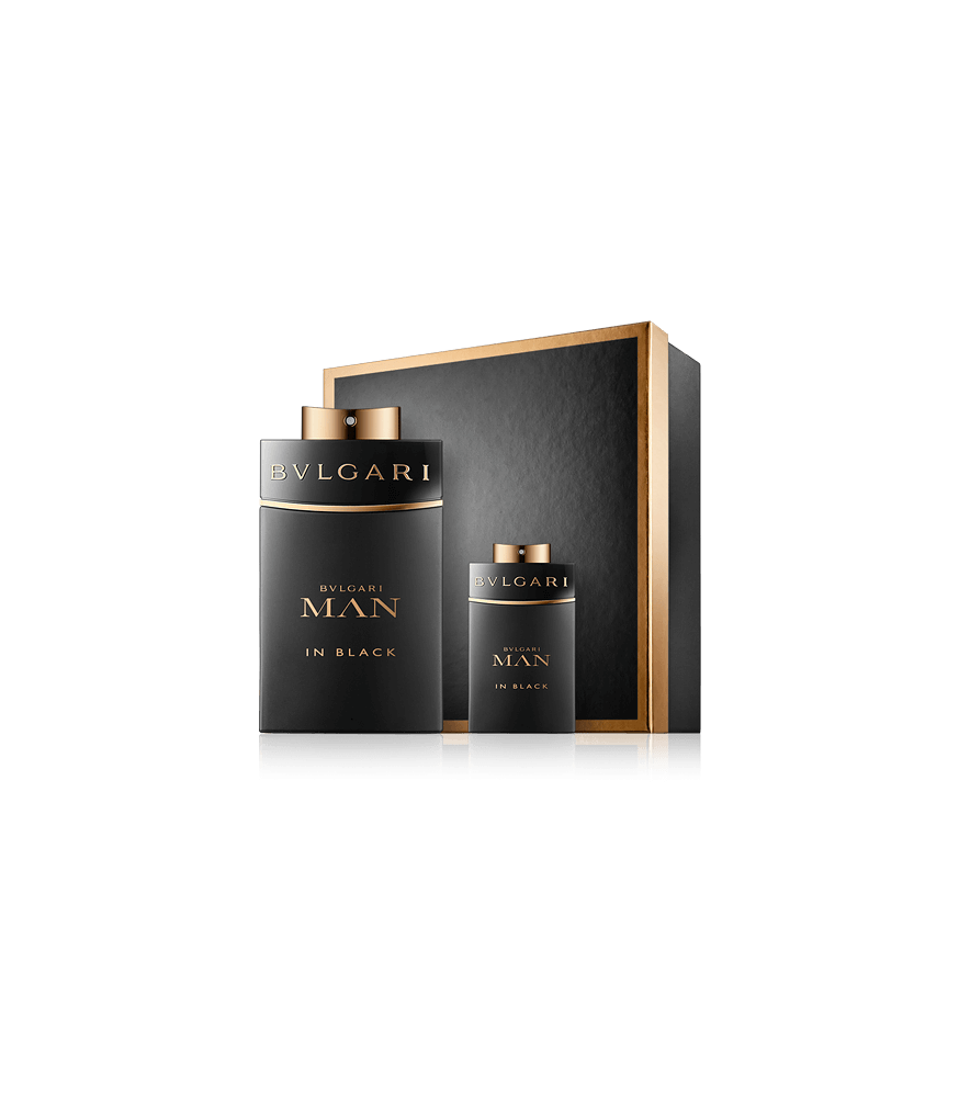Bvlgari Man in Black 100 ml EdP Set mit EdP Spray