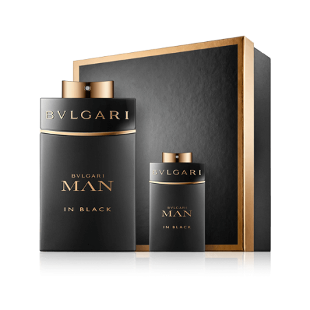 Bvlgari Man in Black 100 ml EdP Set mit EdP Spray