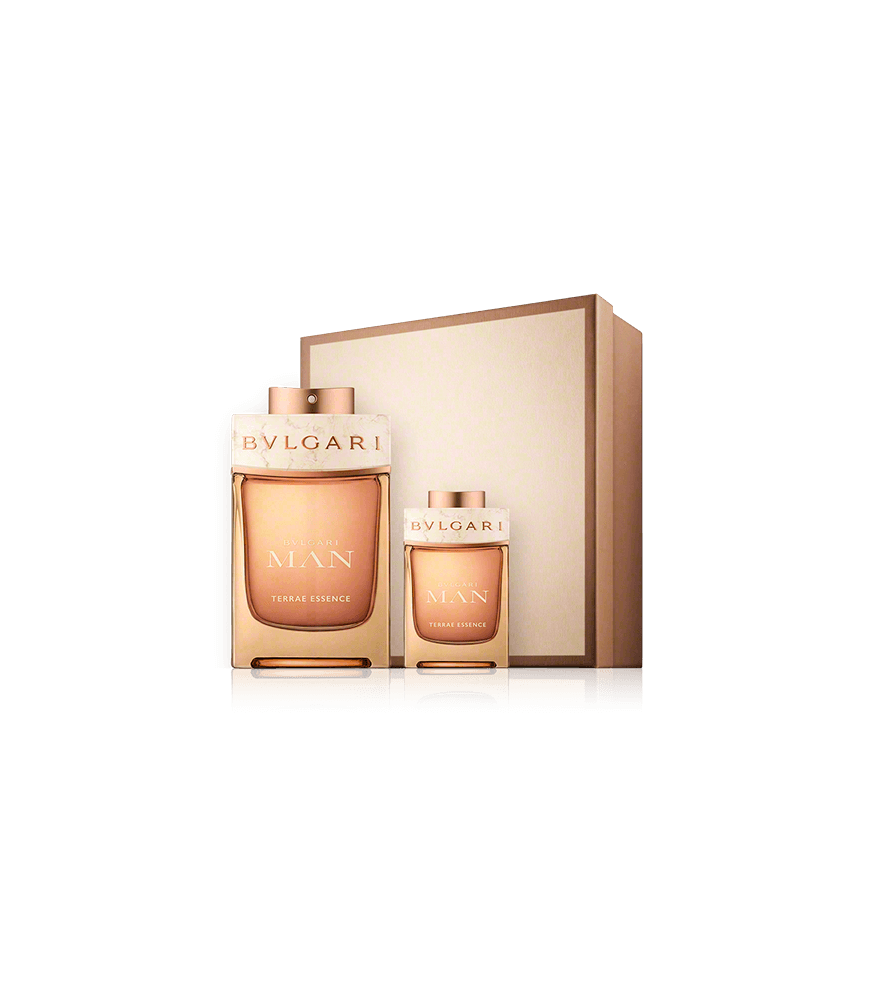 Bvlgari Man Terrae Essence 100 ml EdP Set mit Mini EdP Spray