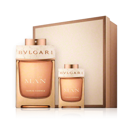 Bvlgari Man Terrae Essence 100 ml EdP Set mit Mini EdP Spray