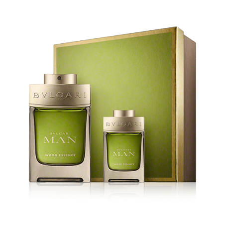 Bvlgari Man Wood Essence 100 ml EdP Set mit EdP Spray