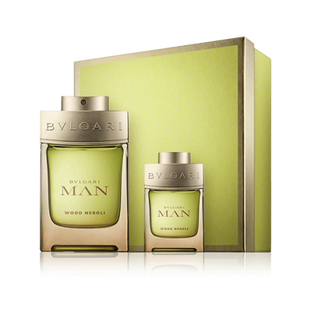 Bvlgari Man Wood Neroli 100 ml EdP Set mit Mini EdP Spray