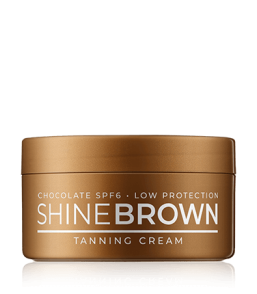 BYROKKO Sun Care Shine Brown Tanning Cream Chocolate SPF 6 (200 ml)