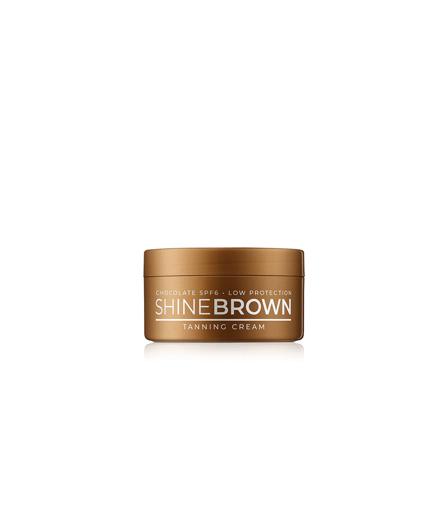 BYROKKO Sun Care Shine Brown Tanning Cream Chocolate SPF 6 (200 ml)