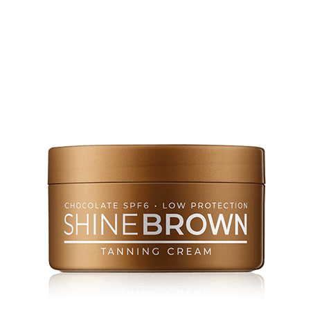 BYROKKO Sun Care Shine Brown Tanning Cream Chocolate SPF 6 (200 ml)