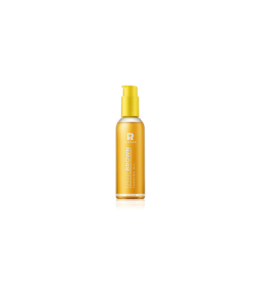 BYROKKO Sun Care Shine Brown Tanning Oil Tropical (145 ml)