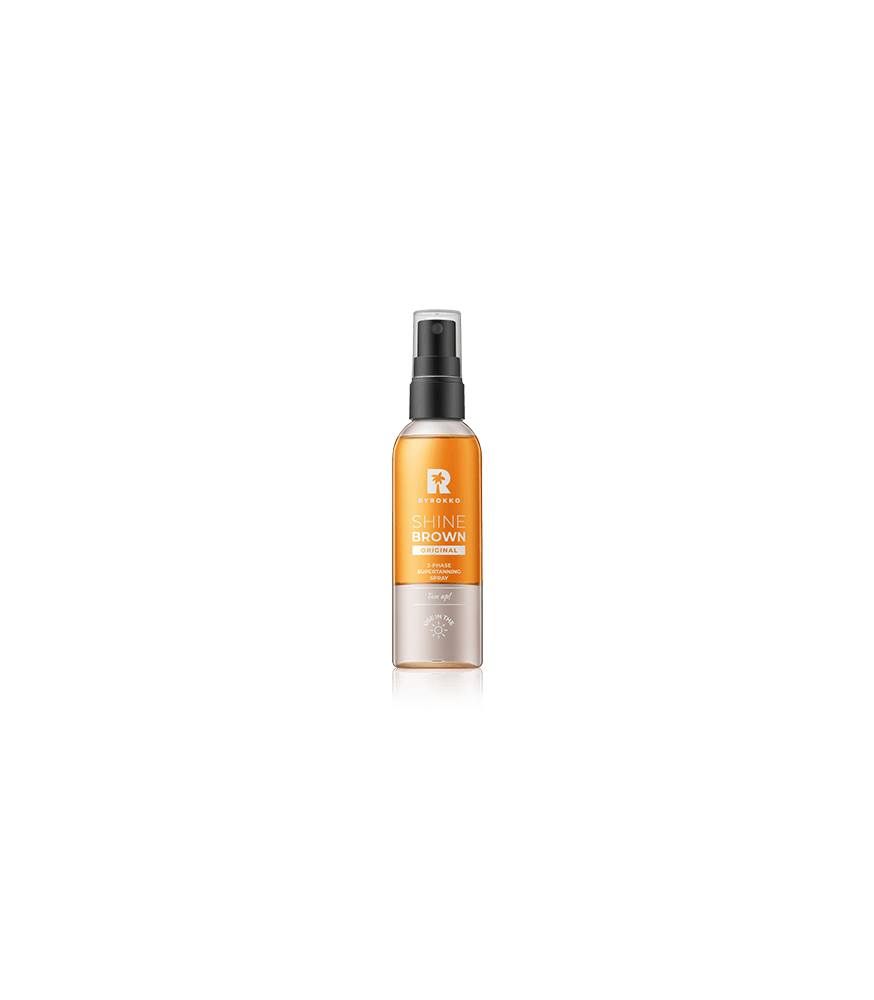 BYROKKO Sun Care Shine Brown Two-Phase Super Tanning Spray (104 ml)
