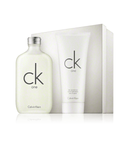 Calvin Klein CK One 200 ml EdT Set mit Body Lotion