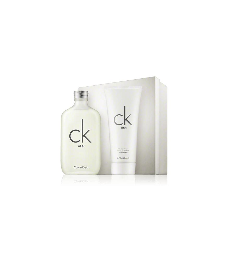 Calvin Klein CK One 200 ml EdT Set mit Body Lotion
