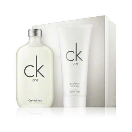 Calvin Klein CK One 200 ml EdT Set mit Body Lotion