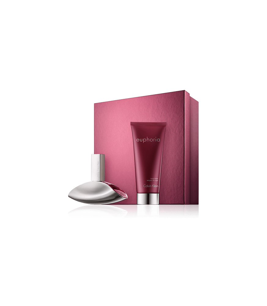 Calvin Klein Euphoria 50 ml EdP Set mit Body Lotion