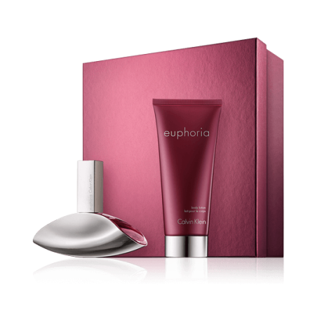 Calvin Klein Euphoria 50 ml EdP Set mit Body Lotion
