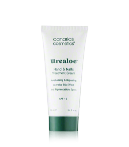 Canarias Cosmetics Aloe Vera Urealoe Hand- und Nagelcreme SPF 15 (100 ml)