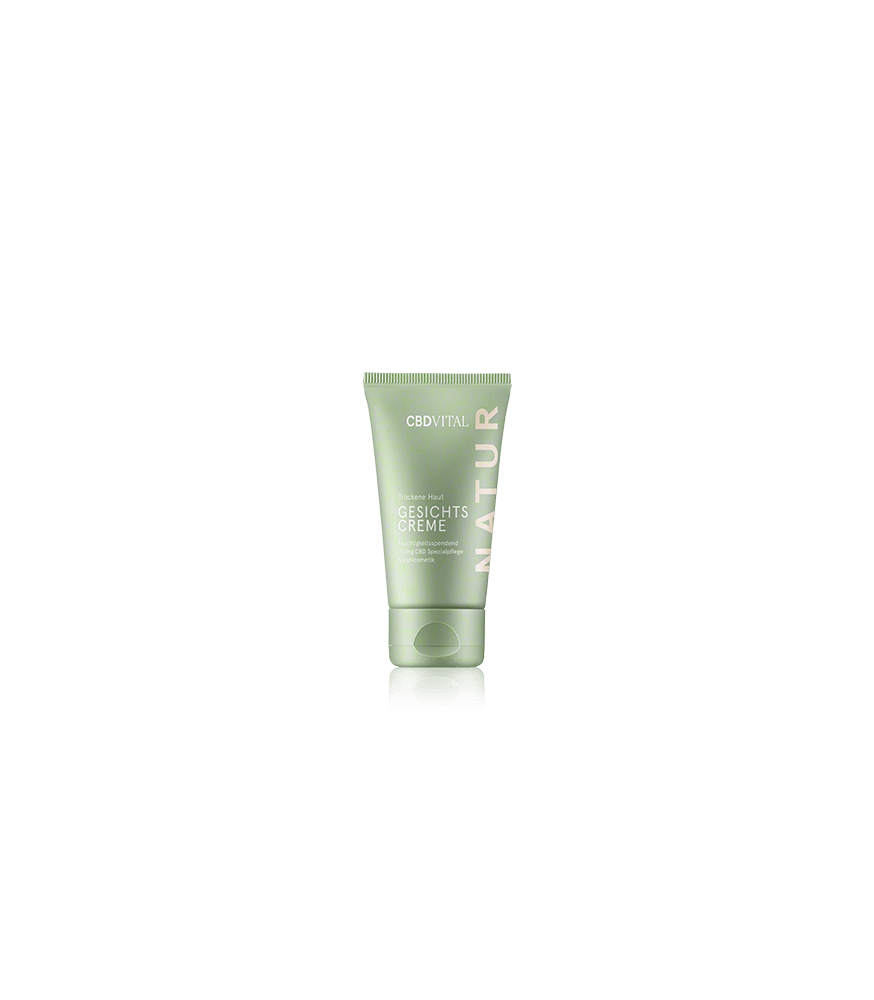 CBD VITAL Biokosmetik Gesichtscreme Trockene Haut (50 ml)