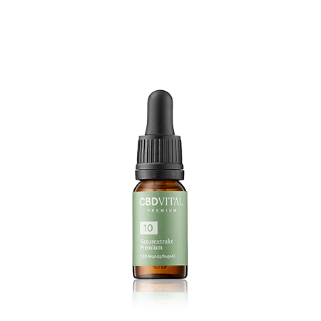 CBD VITAL Naturextrakt Premium CBD Mundpflegeöl 10% (10 ml)