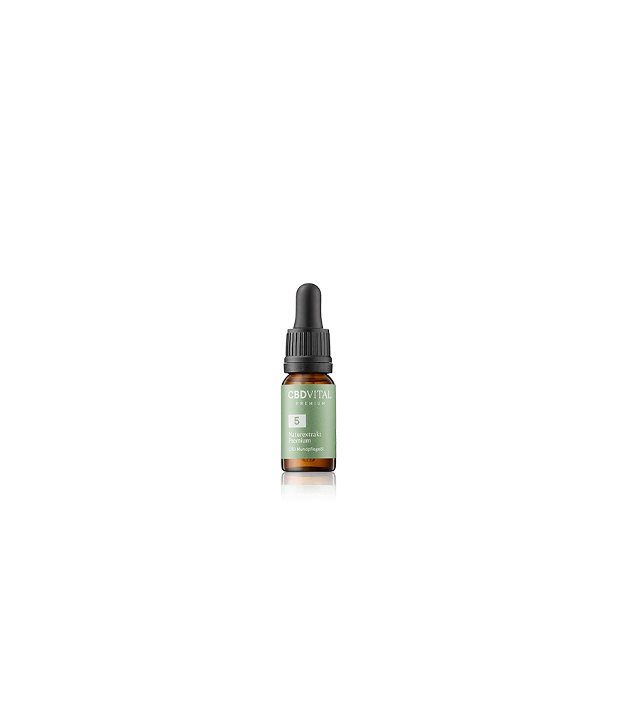 CBD VITAL Naturextrakt Premium CBD Mundpflegeöl 5% (10 ml)