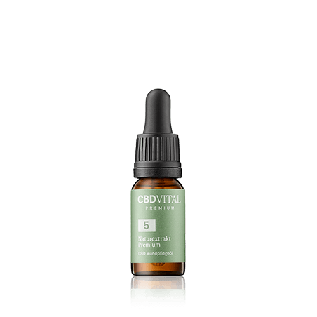 CBD VITAL Naturextrakt Premium CBD Mundpflegeöl 5% (10 ml)