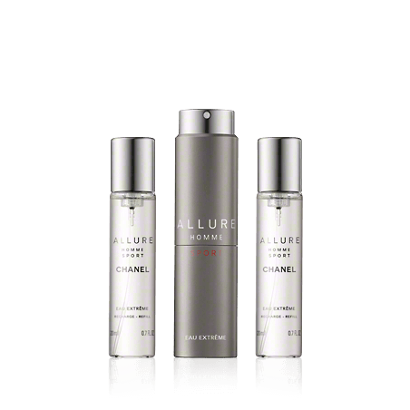 Chanel Allure Homme Sport Eau Extrême Taschenspray (nachfüllbar) (3 x 20 ml)