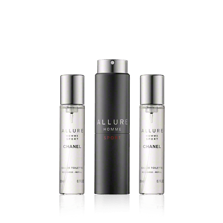 Chanel Allure Homme Sport EdT Taschenspray (nachfüllbar) (3 x 20 ml)