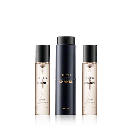 Chanel Bleu de Chanel Parfum Twist and Spray (3 x 20 ml)