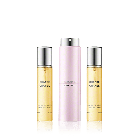 Chanel Chance EdT Taschenspray (nachfüllbar) (3 x 20 ml)